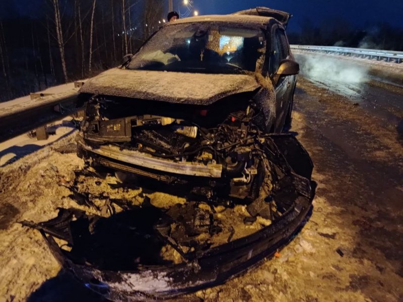 В ДТП с участием трёх автомобилей в Ядринском округе погибла 69-летняя женщина и ещё 4 несовершеннолетних получили травмы